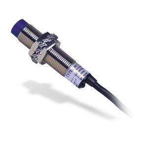 capteur de proximité inductif / cylindrique / durci / avec source lumineuse à LED