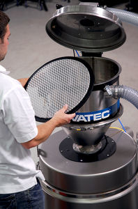 récepteur à vide pour transport pneumatique