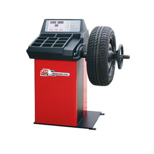 machine à équilibrer horizontale / dynamique / pour roues / automatique