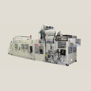machine de thermoformage de film plastique / pour emballage de produits alimentaires / pour la production de gobelets / automatique