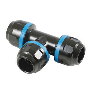 raccord en T / pour air comprimé / en aluminium / union