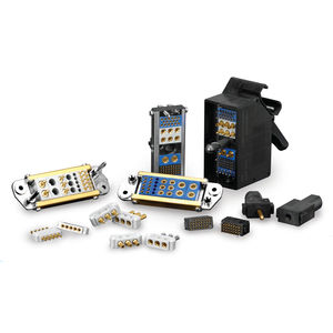 connecteur combiné / d'alimentation électrique / de données / coaxial