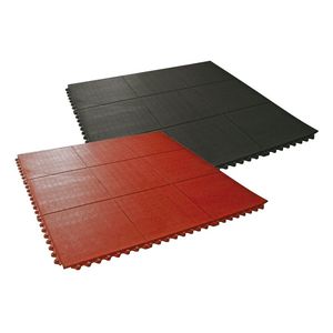 dalle en caoutchouc / pour trafic intense / modulaire