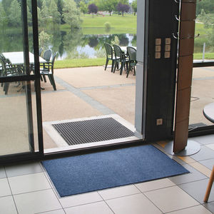 tapis absorbant / en PVC / pour zone de trafic intense / d'entrée