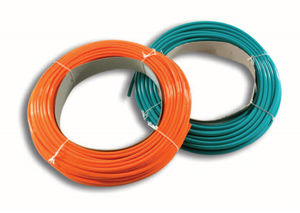 gaine tubulaire / pour câbles / de protection / en PVC