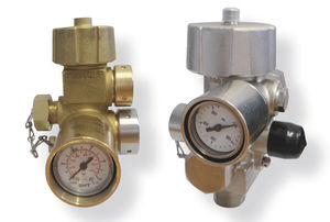 vanne pour gaz / pour extincteur / à ouverture rapide