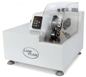 machine de découpe de métal / à lame rotative / d'échantillons / CNC