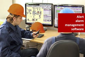 logiciel de gestion / de supervision / de SCADA / d'alarme