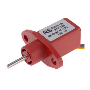 potentiomètre rotatif / à plastique conducteur