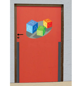 joint plat / rectangulaire / en élastomère / pour porte