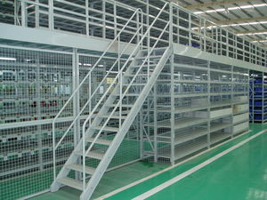 rayonnage entrepôt de stockage / pour charges lourdes / pour archives / avec mezzanine