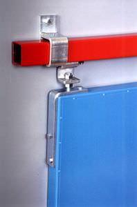 portes coulissantes / en métal / pour l'intérieur / industrielles