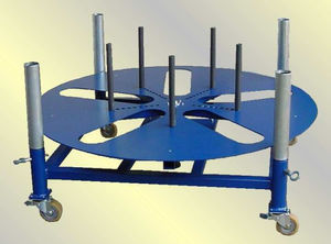 dérouleur de bobine / de tuyau flexible / pour applications hydrauliques
