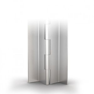 charnière en acier inoxydable / en acier / piano / à visser