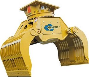 pince de démolition pour excavatrice