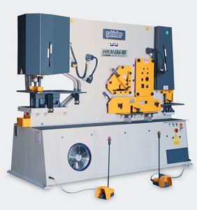 poinçonneuse hydraulique / pour tôle métallique / de barres / encocheuse