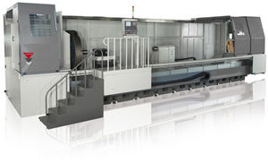 tour CNC / 2 axes / pour usinage lourd