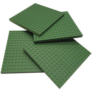 plaque anti-vibrations en composite
