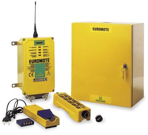 télécommande radio / à boutons / pour équipement de levage