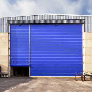 porte à empilement / industrielle / de hangar / pour chantier naval