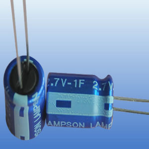 condensateur électrolytique / radial
