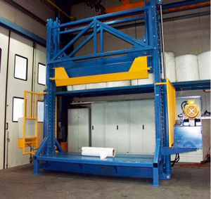 machine de découpe de scission / par guillotine / de bobine
