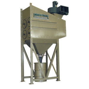 dépoussiéreur à cartouche / décolmatage à contre-courant / modulaire / pour poussière abrasive