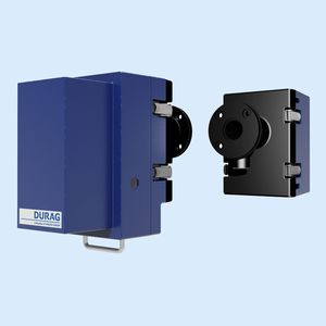 appareil de surveillance de concentration de poussières et d'opacité / de mesure / pour gaz / continu