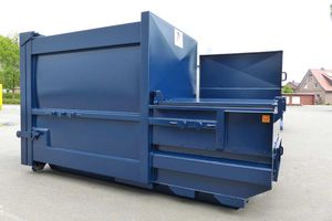 compacteur de déchets mobile / horizontal / hydraulique / pour conteneur à déchets