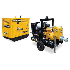 pompe à eau / à moteur thermique / centrifuge / industrielle