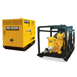 pompe pour eaux usées / à moteur thermique / auto-amorçante / centrifuge