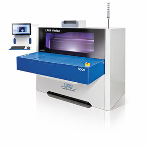 système laser pour l'usinage de matériaux / à semi-conducteur / de process