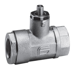 vanne à boisseau sphérique / à commande hydraulique / à commande pneumatique / de pétrole