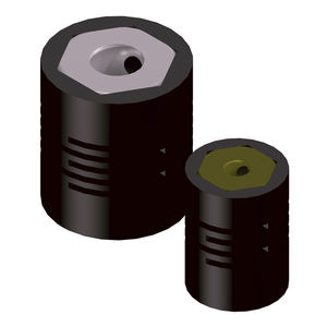 accouplement flexible / pour arbre de transmission / antivibration