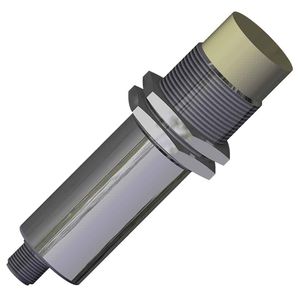 capteur de proximité capacitif / cylindrique M30 / IP67 / en acier inoxydable