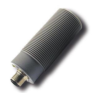 capteur de proximité capacitif / cylindrique M30 / IP67 / avec source lumineuse à LED