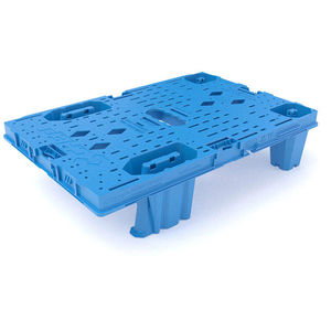 palette en plastique / Euro / de transport / emboîtable