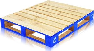 palette en bois / Euro / de transport