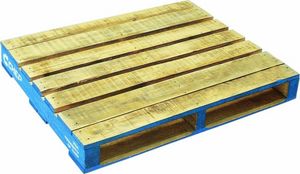 palette en bois / Euro / de stockage / de manutention