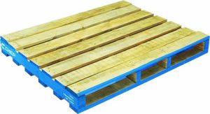 palette en bois / Euro / de stockage / de manutention