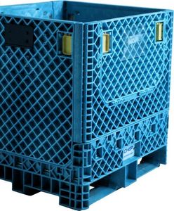 caisse-palette en PEHD / de stockage / gerbable
