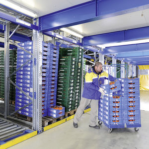 rayonnage à palette / entrepôt de stockage / pour charge lourde / pour boîte