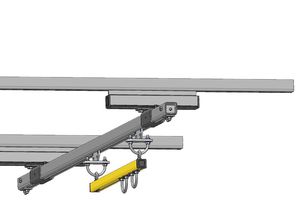 pont roulant suspendu