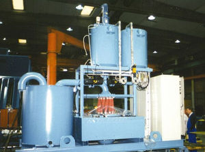séparateur à capteur / de particules / de métaux / pour minerai