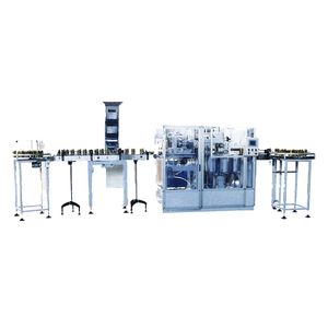 machine de sertissage sous vide / entièrement automatique / de canettes