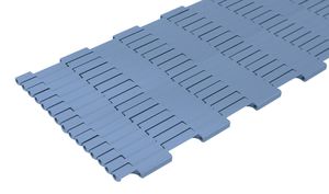 bande transporteuse perforée / modulaire / en plastique / industrielle