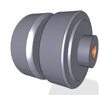 Galet De Guidage FRO 2 Series Nadella Group En Acier Inoxydable