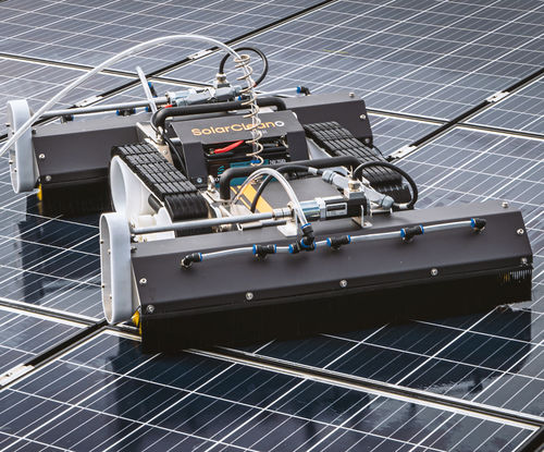 Robot De Nettoyage Pour Panneaux Solaires M Solarcleano Sarl