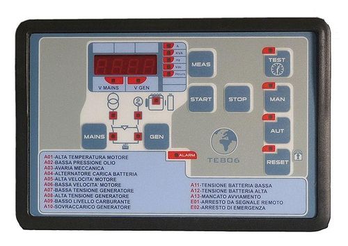 contr&ocirc;leur automatique pour groupe &eacute;lectrog&egrave;ne TE806 Tecnoelettra