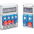 coffret électrique de distribution / équipé / d'extérieur - 16 - 63 A | 68 Q-DIN series